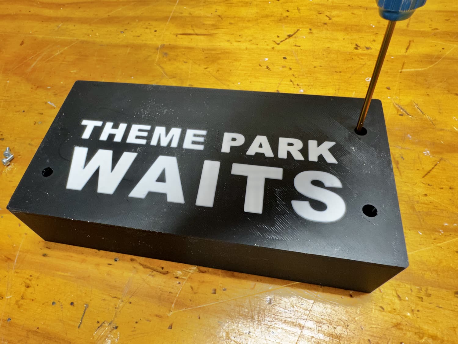 The Theme Park Waits faceplate