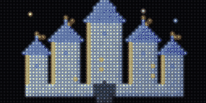 Animated castle icon