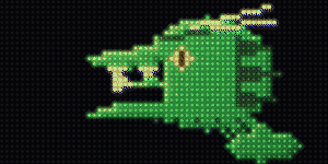 Animated fire-breathing dragon icon
